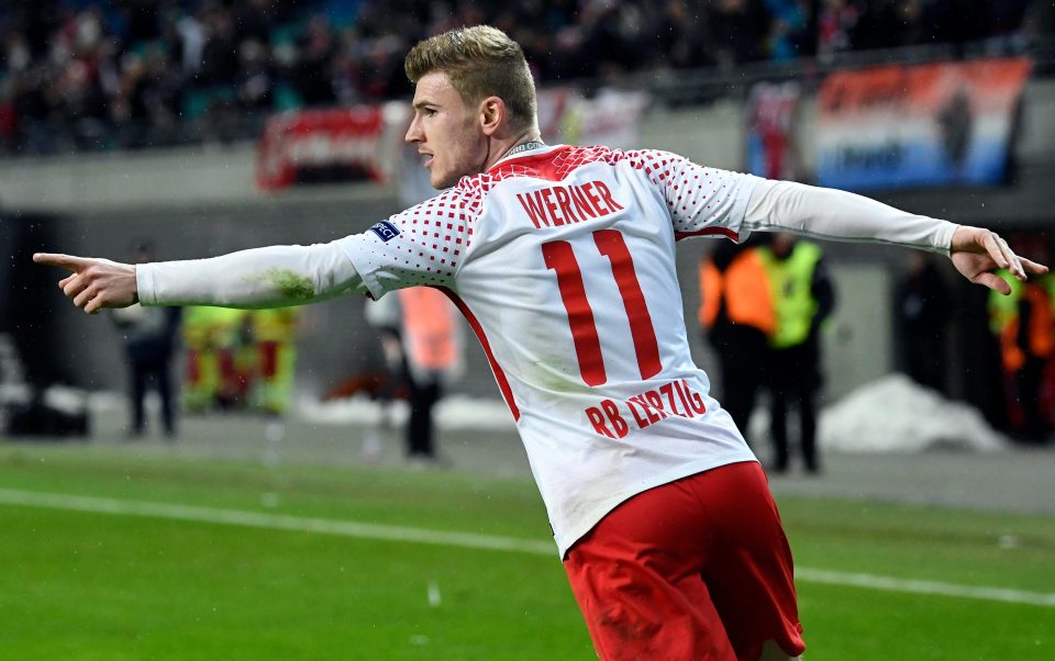  Timo Werner hails his strike after also stylishly setting up Bruma's goal