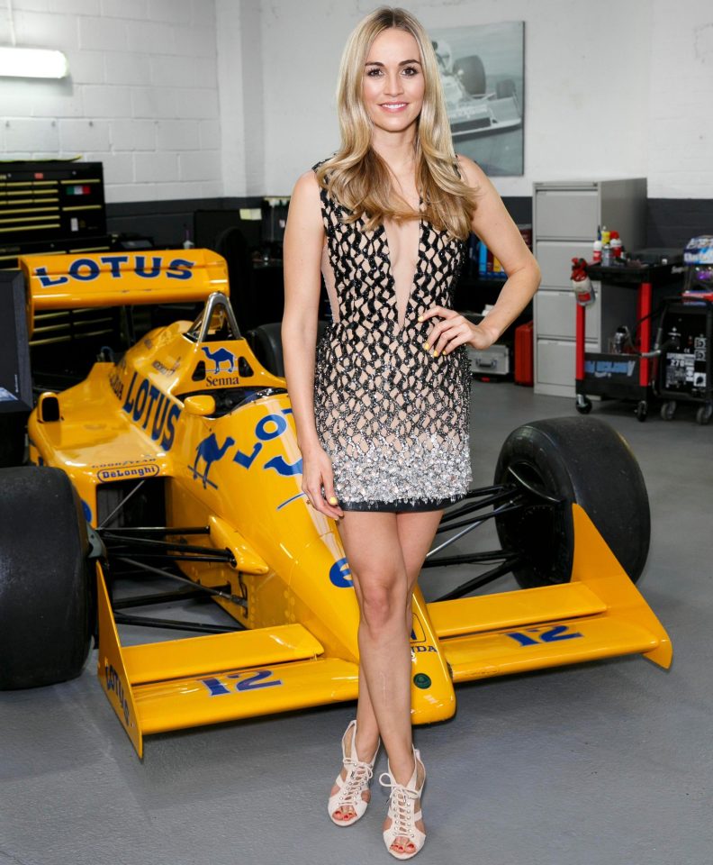  Carmen Jorda expressed concerns over whether women could handle Formula One