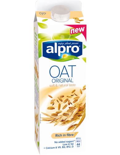  Oaterly lovely taste and only 44cals and 1.5g of fat, Alpro's Oat drink is an ideal dairy alternative before bed