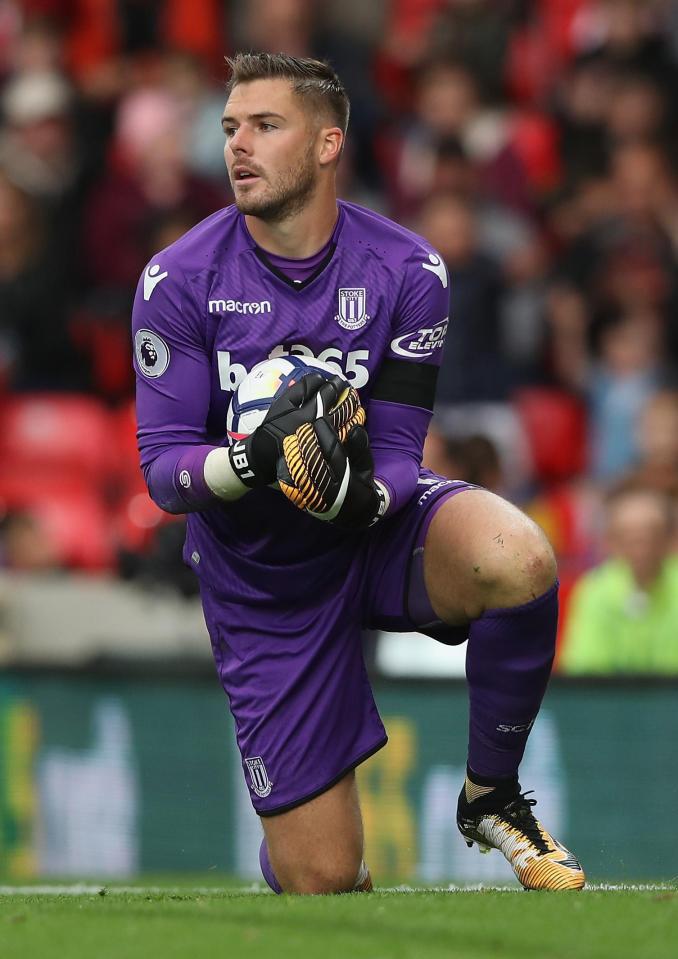  Jack Butland is wanted by Liverpool in world record deal