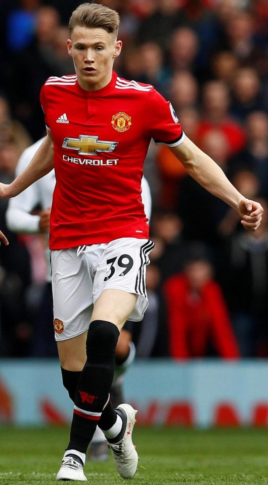  Scott McTominay incurred the wrath of Old Trafford when he made a backward pass