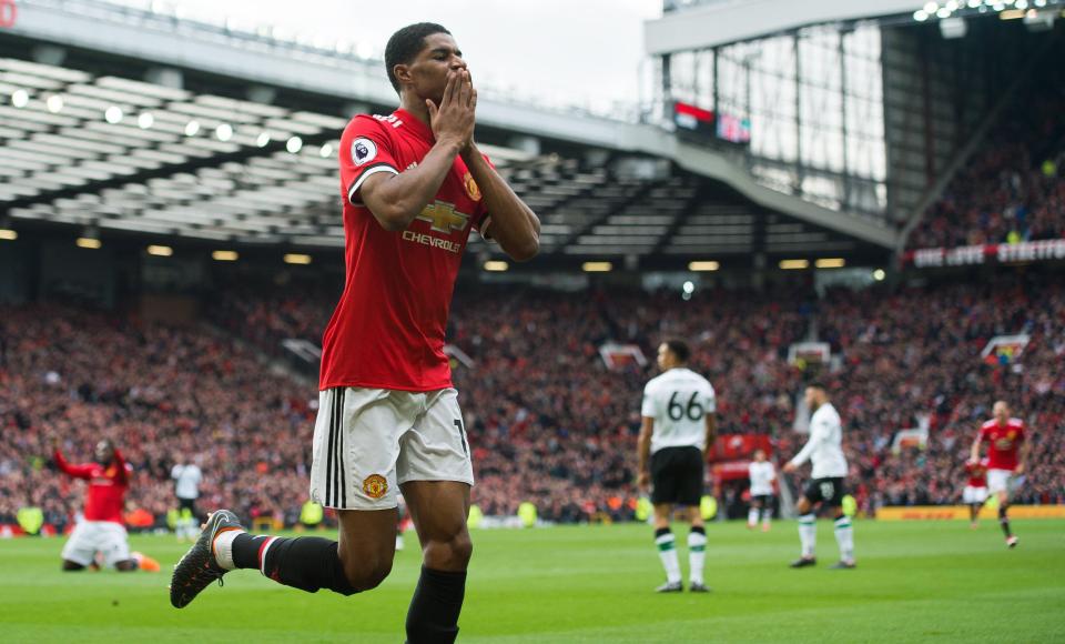  Marcus Rashford was the hero for Manchester United