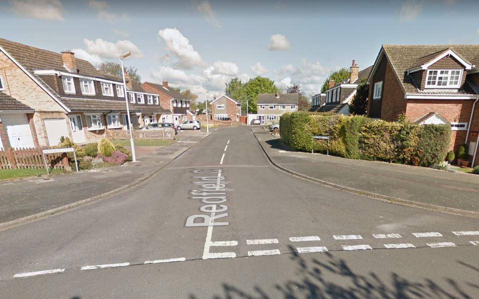 The man was found dead at a home in Redfield Close, Dunstable (file image)