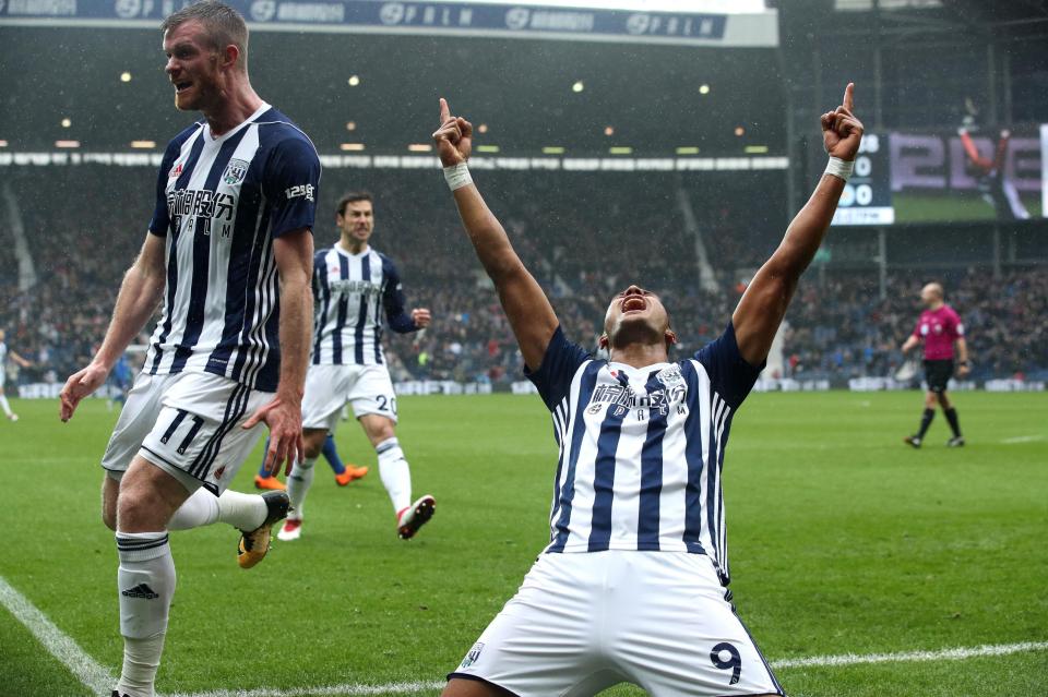 Salomon Rondon gave West Brom the lead