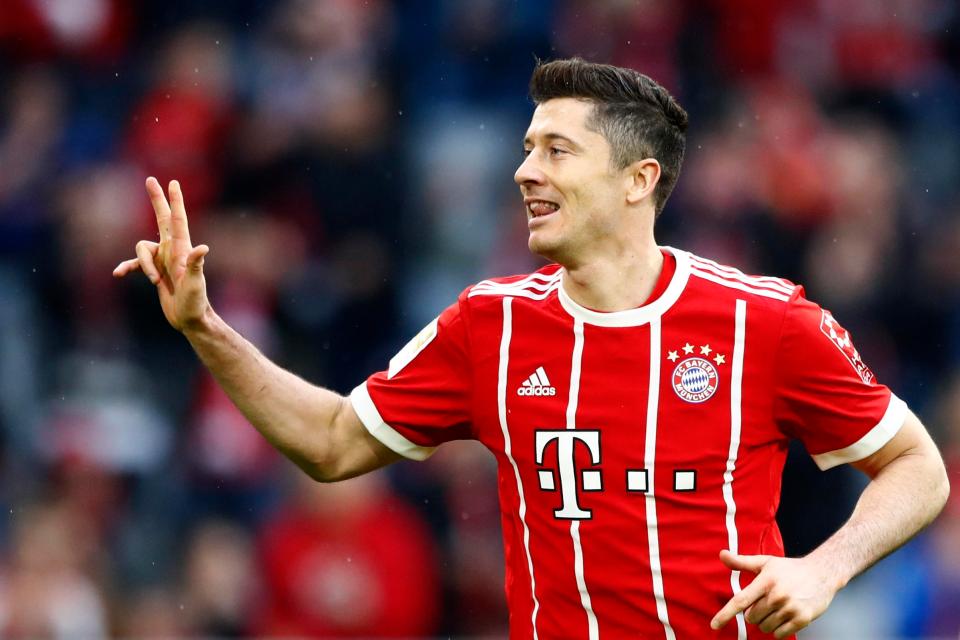  Robert Lewandowski has been linked with Madrid for months