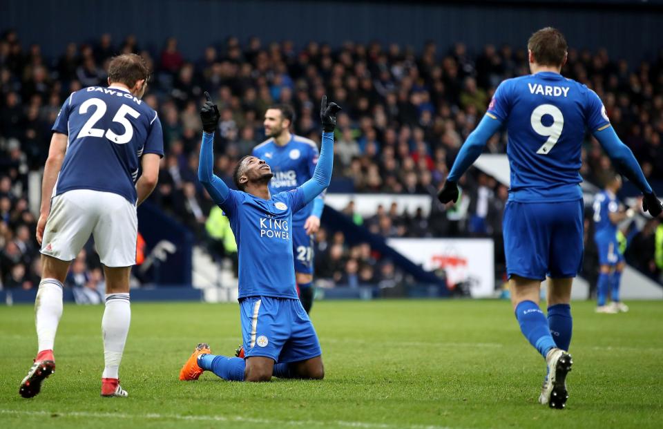 Kelechi Iheanacho came off the bench to make sure of the result