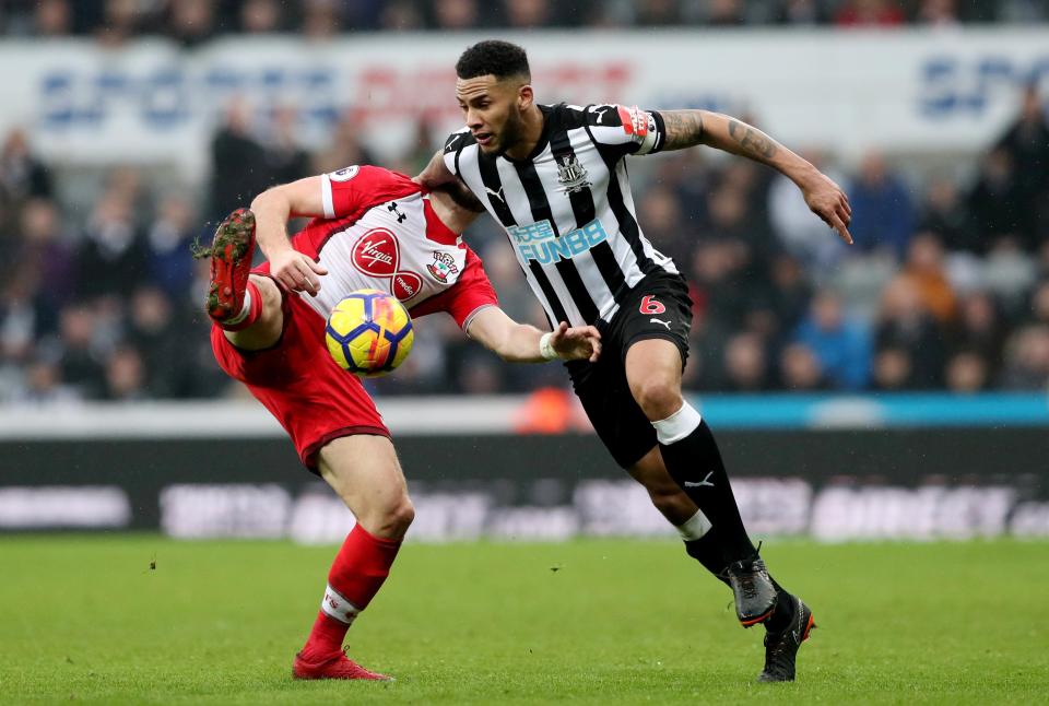  Lascelles has impressed Newcastle boss Rafa Benitez with his leadership ability