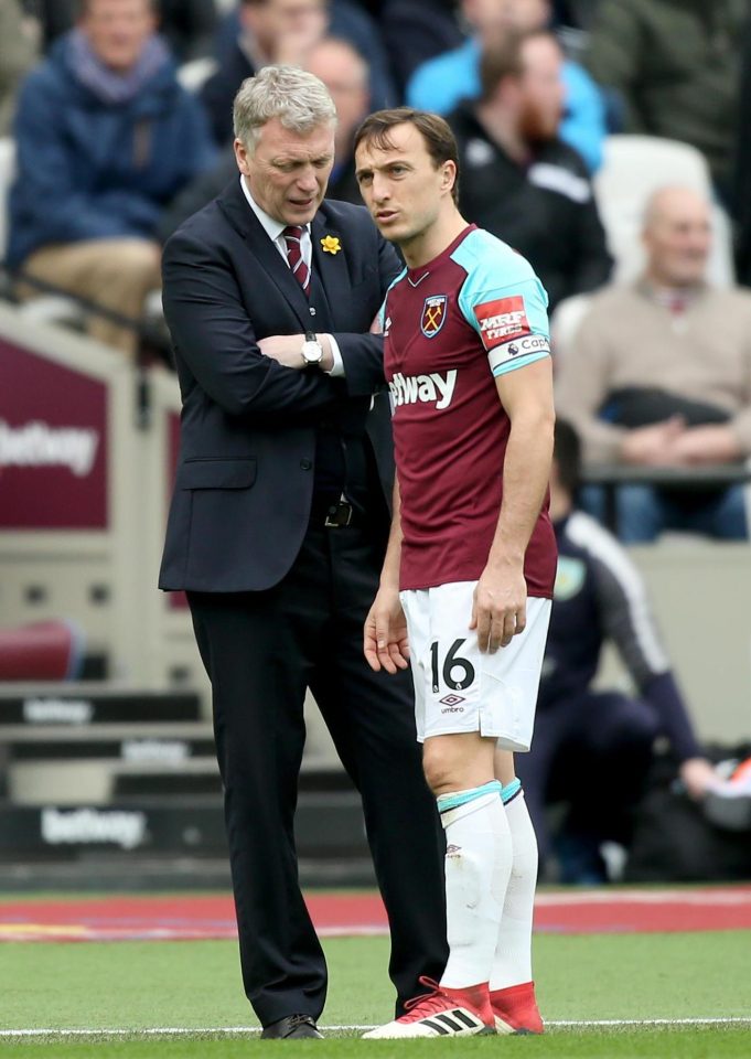  West Ham boss David Moyes and skipper Mark Noble reflect on the interruptions