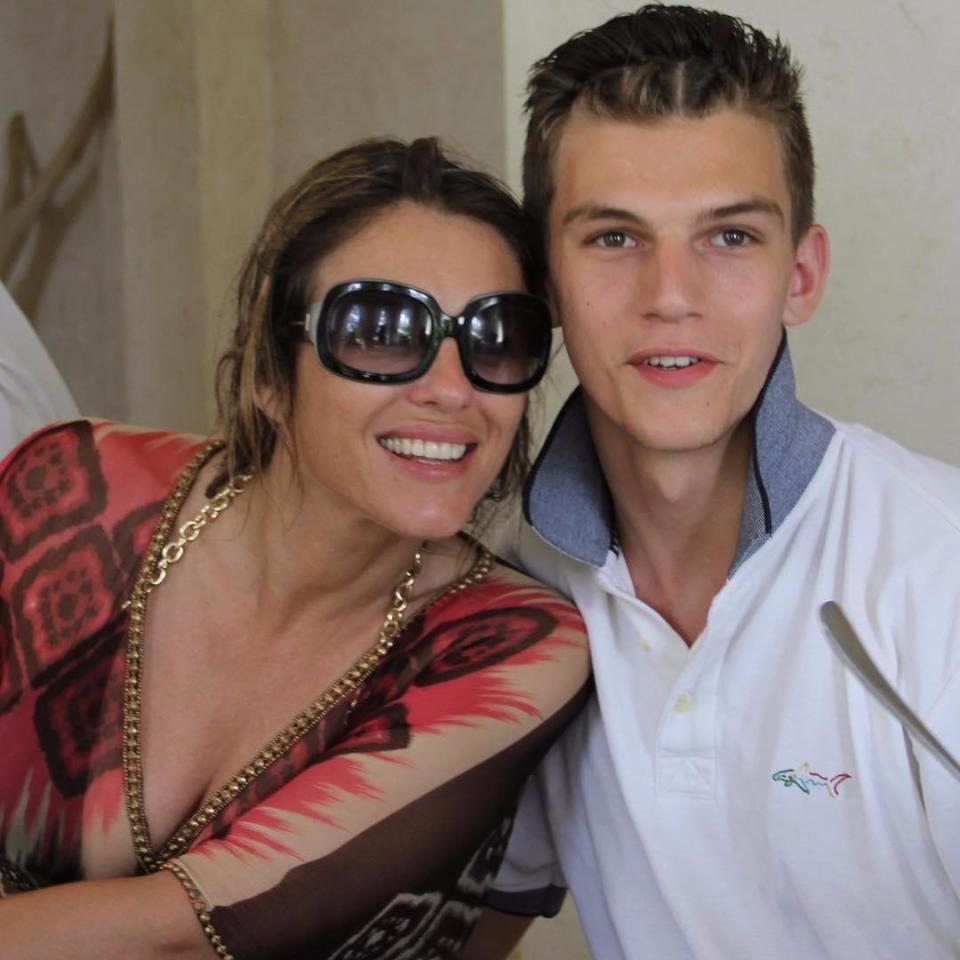  Liz Hurley's nephew Miles, 21, was stabbed repeatedly last month in London