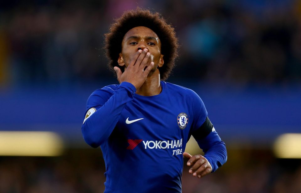  There's a lot of love for Willian this season