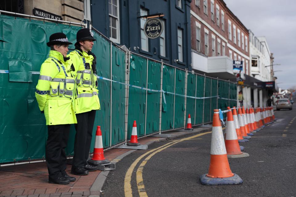  A Zizzi restaurant in Salisbury where traces of nerve agent were found