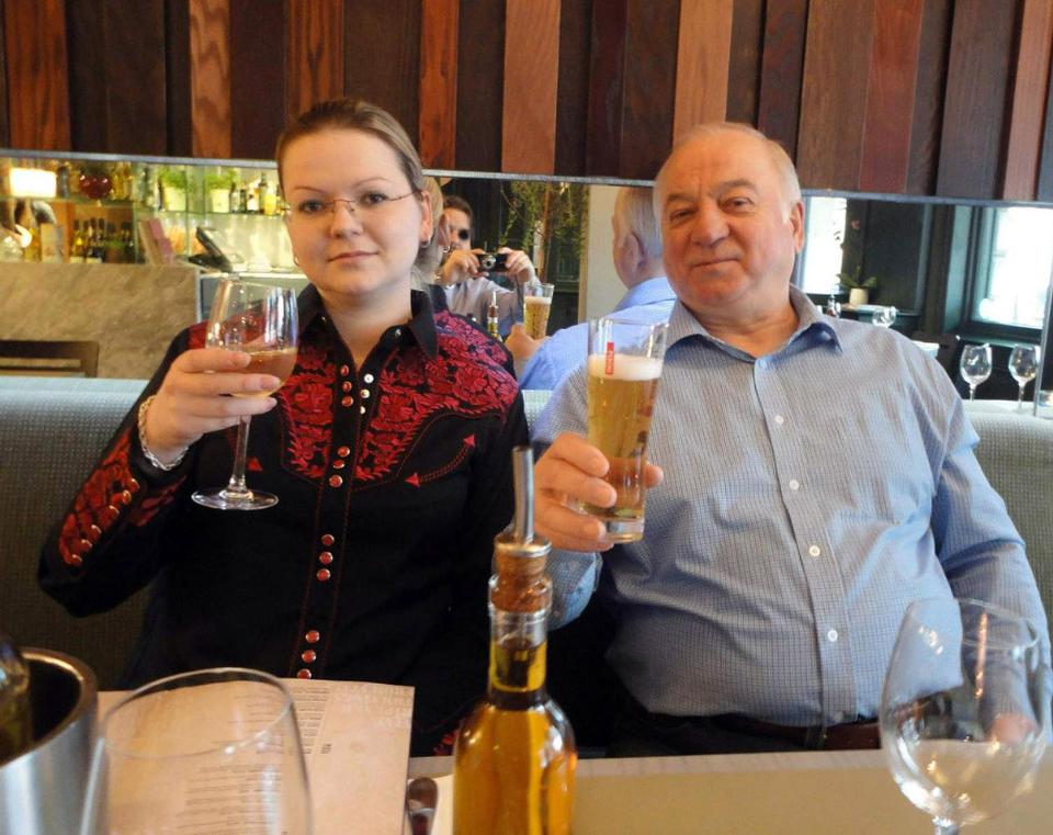  Sergei Skripal and daughter Yulia were poisoned by nerve agent Novichok