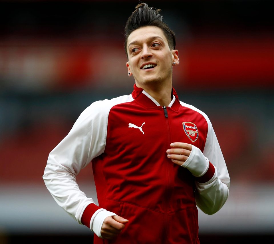  Mesut Ozil says his future at Arsenal was never really in doubt