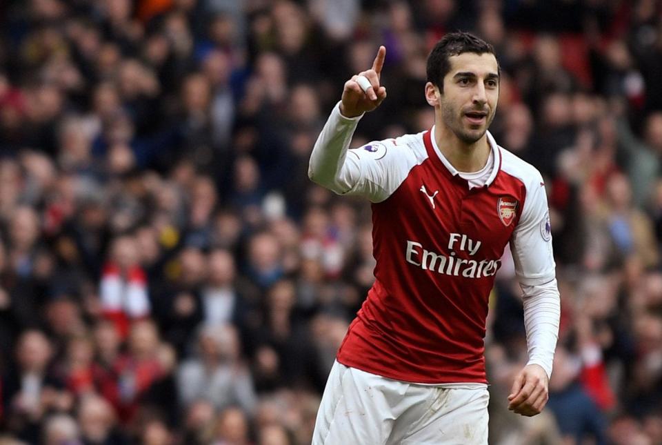  Henirkh Mkhitaryan has praised Arsenal fans who showed up for Watford win