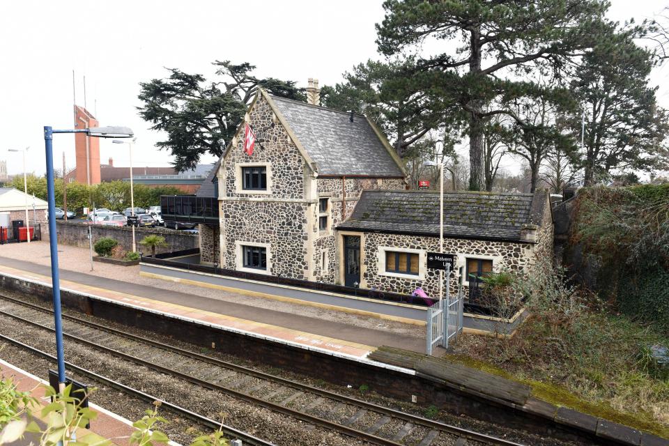  The newly-renovated holiday home is literally on a railway platform