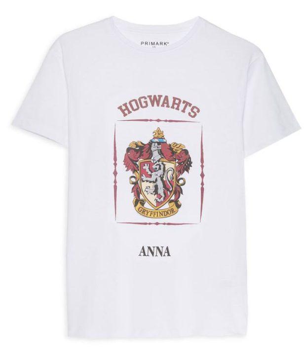  You can now get personalised Harry Potter T-shirts at Primark so you can truly belong to your dream Hogwarts house