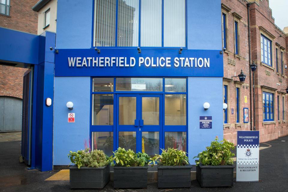  There's also a new police station