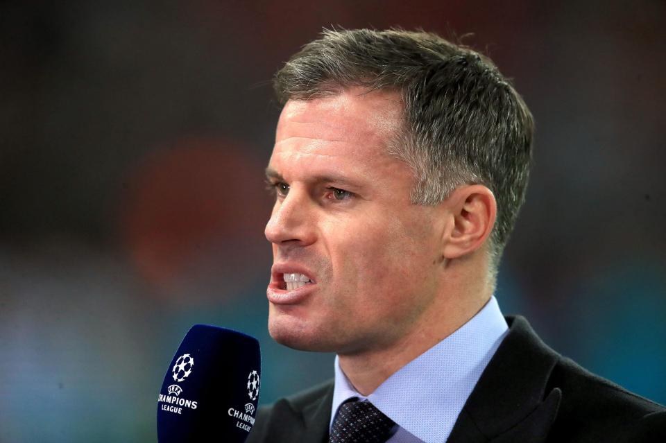  Jamie Carragher has apologised over his actions, describing it as a "moment of madness"