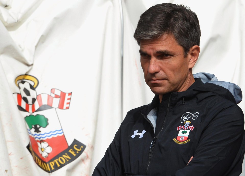 Mauricio Pellegrini has been dumped by Southampton after only arriving in June last year