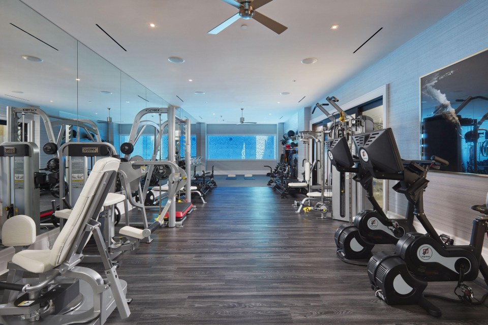 Elin Nordegren's Florida mansion includes a huge gym