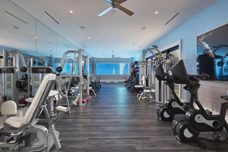  Elin Nordegren's Florida mansion includes a huge gym