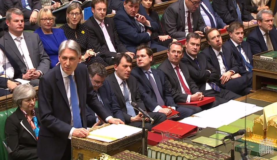  Philip Hammond revealed the economy is growing faster than gloomy forecasters predicted