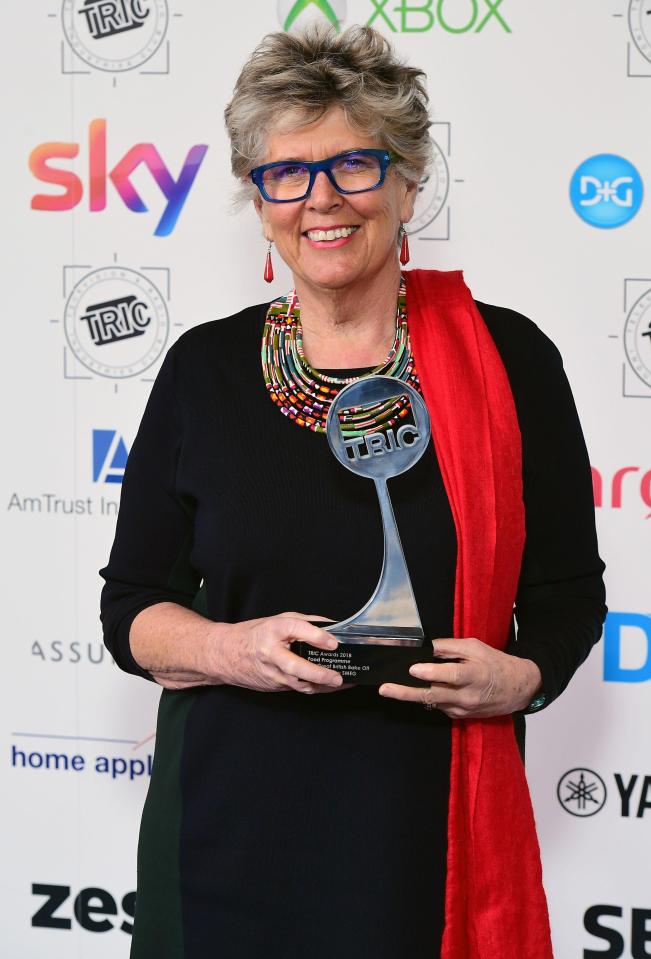  The Great British Bake Off won Best Food programme at the Tric Awards