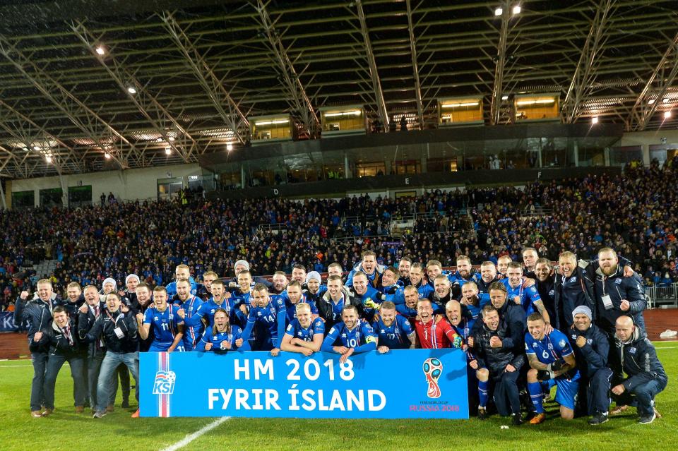  Iceland, the smallest nation who will be in Russia, are competing at their first ever World Cup