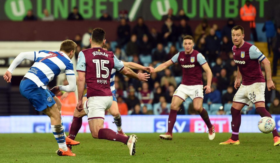  Luke Freeman lashes QPR 3-0 up to dent Villa's promotion hopes