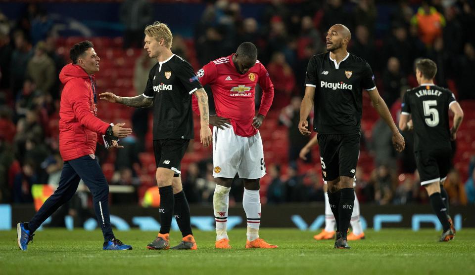  The Old Trafford side are out of the Champions League and the domestic title race