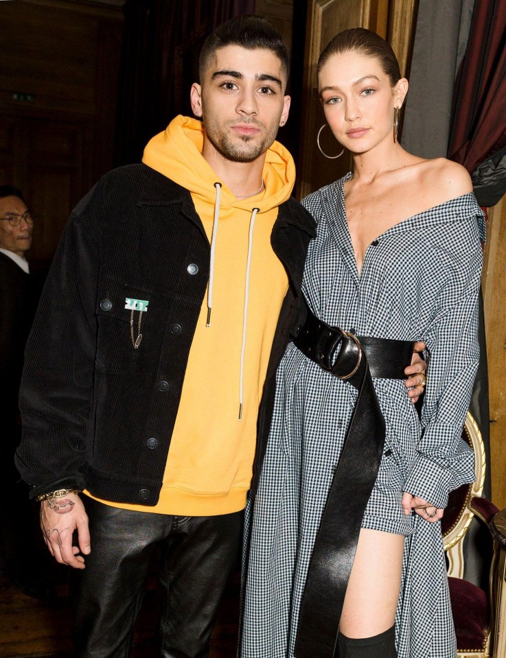 Zayn and Gigi split earlier this month