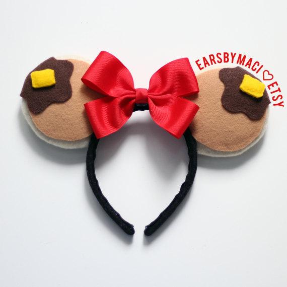  These pancake-themed ears are also being sold, and look good enough to eat