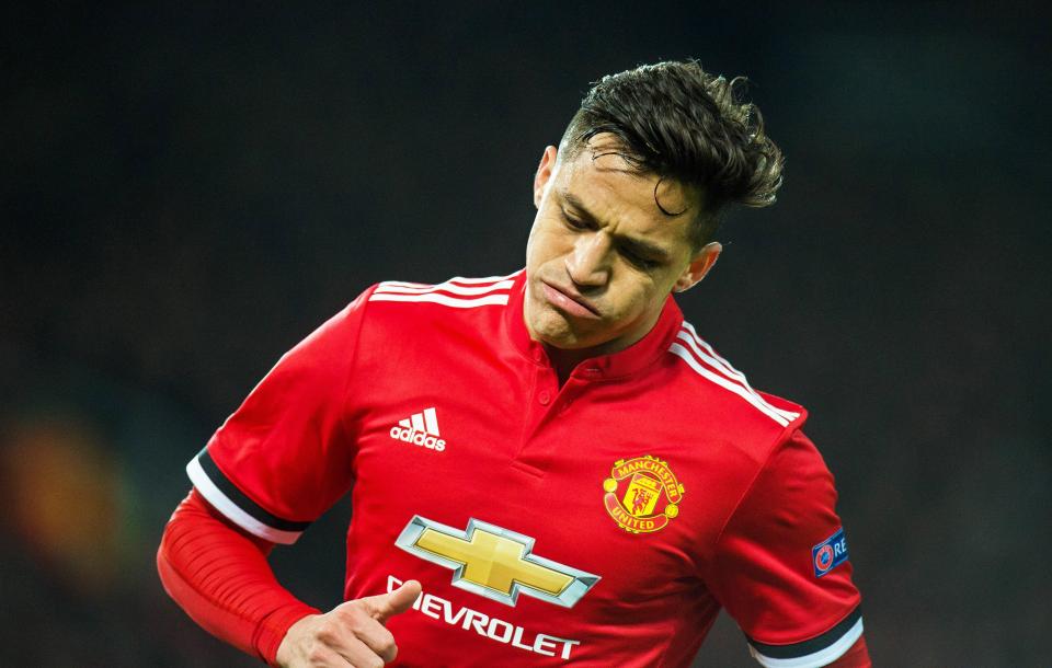  Alexis Sanchez has failed to hit top form since joining the Red Devils