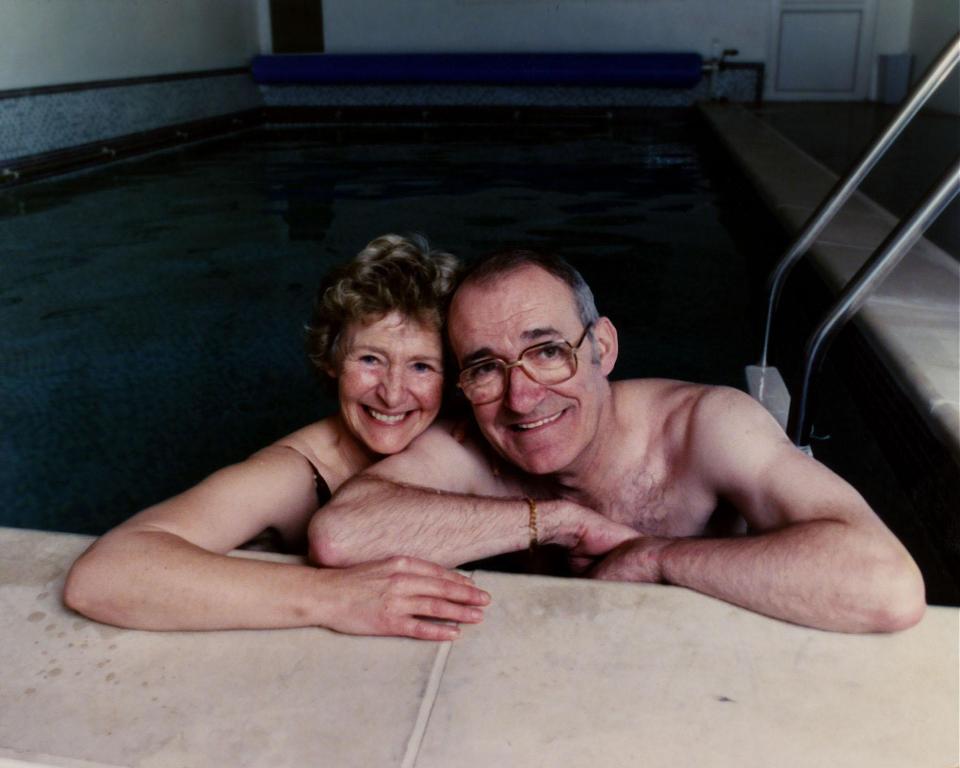  Jim Bowen with wife Phyllis