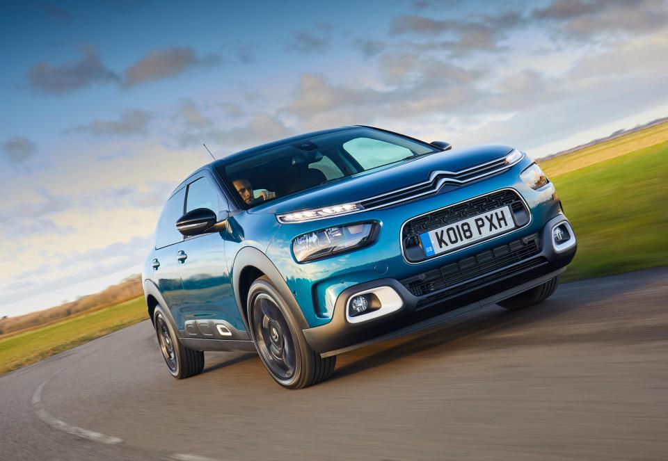  The Citroen C4 comes in 31 colour combinations