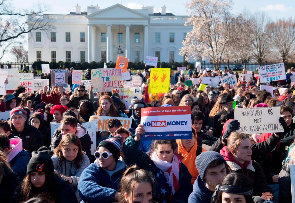  The shooting in Parkland, Florida, last month has spurred a nationwide movement, led by school-aged students, for gun reform - and against the NRA - in the US