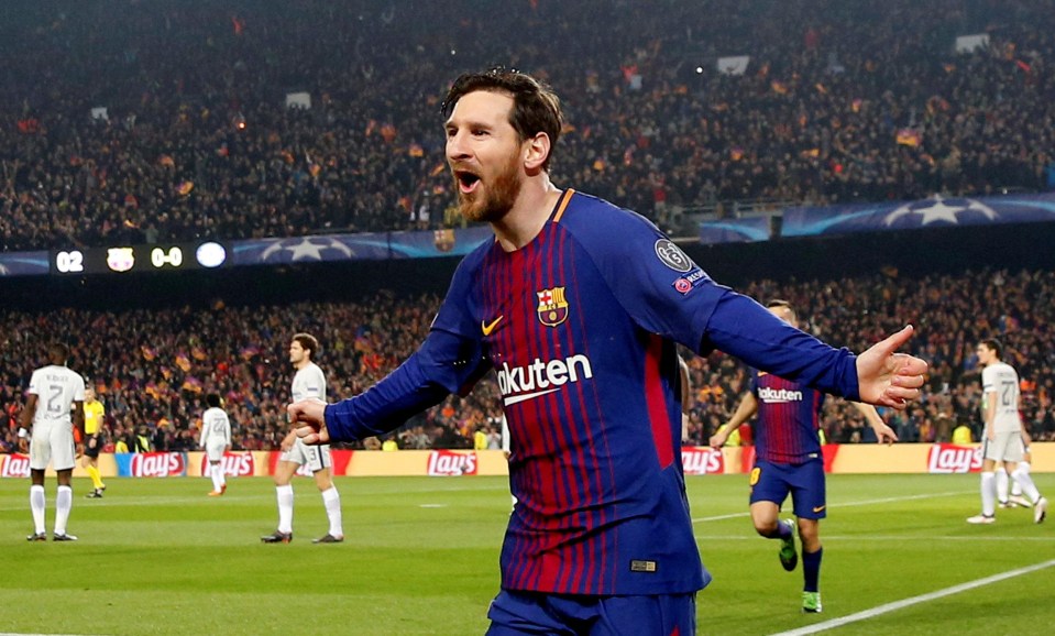 Lionel Messi celebrated the birth of his third child with a goal against Chelsea