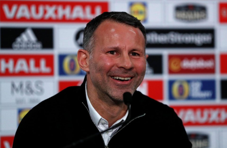  Ryan Giggs will take charge of Wales for the first time in the China Cup