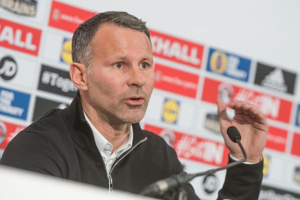  Ryan Giggs has been preparing his side in China ahead of his first game in charge