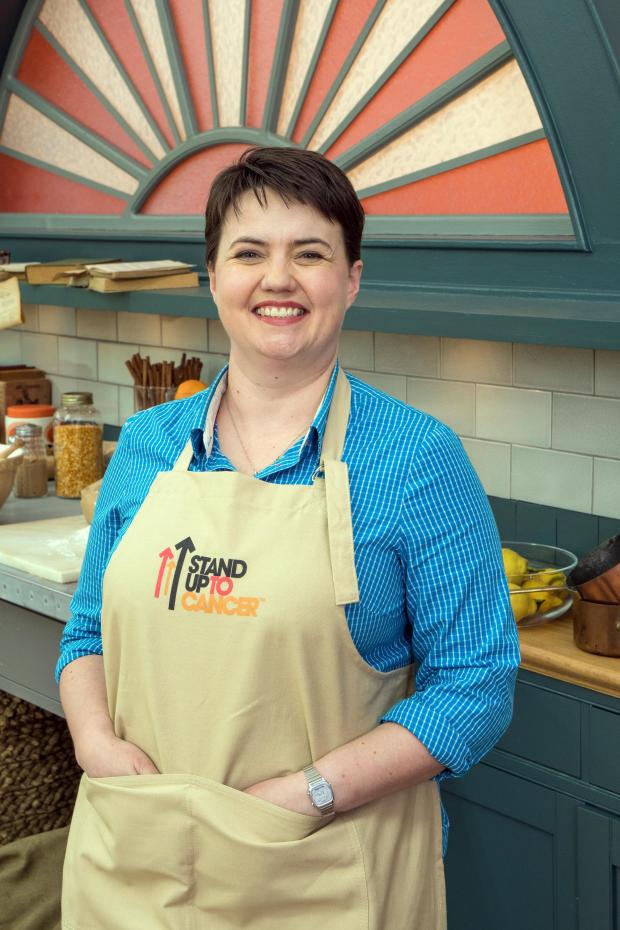 Ruth Davidson was crowned star baker in the third episode of Celebrity Bake Off