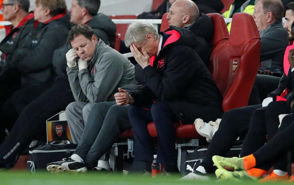  The Gunners boss is under huge pressure after another underwhelming season