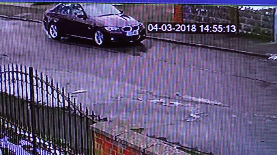  Police have released the image of Sergei Skripal's BMW which they believe he was driving on Sunday 4 March in the afternoon