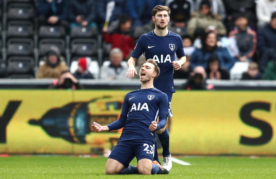  Christian Eriksen proved his worth for Spurs in their win at Swansea