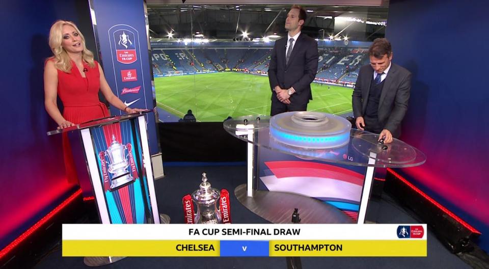  Fans believe Cech and Zola had something to do with Chelsea drawing Southampton