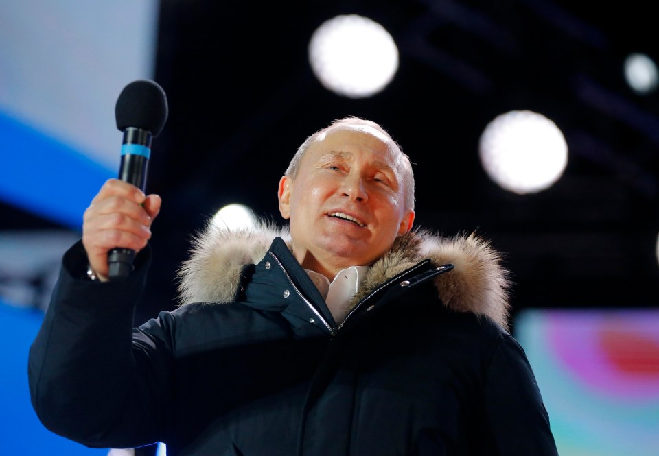 The Russian president has now been re-elected with his biggest ever share of the vote 