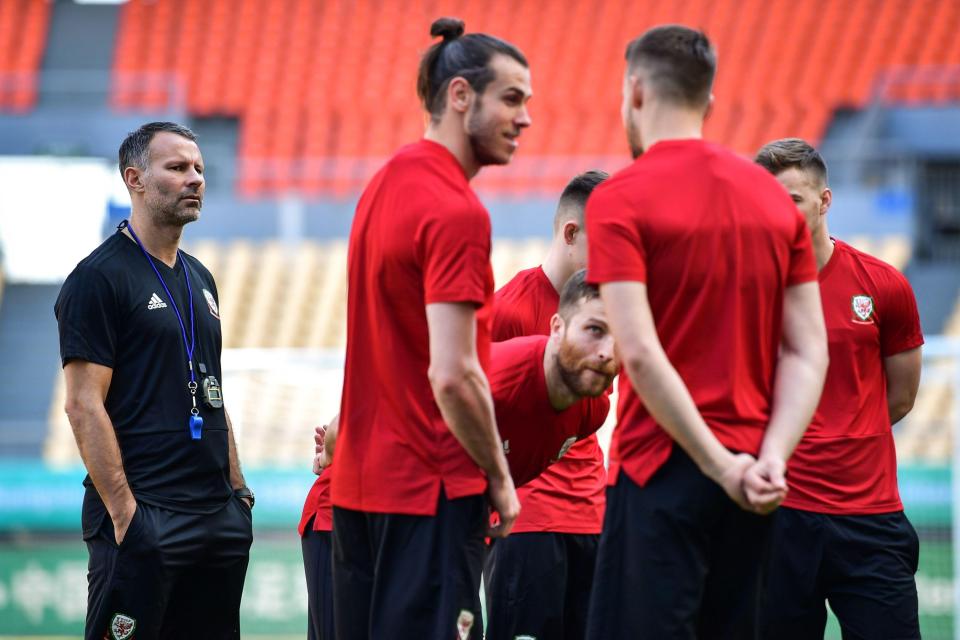  Ryan Giggs will take charge of Bale and Co for the first time when they face China on Thursday