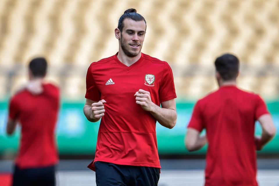  Gareth Bale made a huge journey to report for duty with Wales