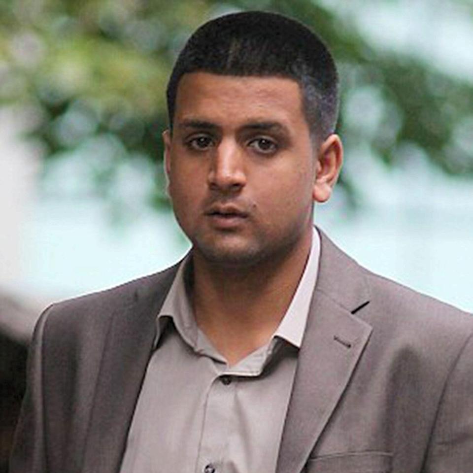  Junaid Hussain, 21, from Birmingham, was a computer hacker who had been jailed for hacking Tony Blair’s accounts in 2012 (pictured, outside court)