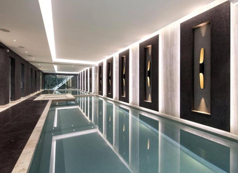  Pierre-Emerick Aubameyang's mansion has an indoor swimming pool