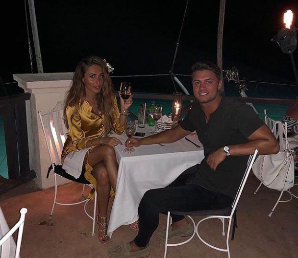  Megan McKenna and Muggy Mike have just returned from holiday in Barbados